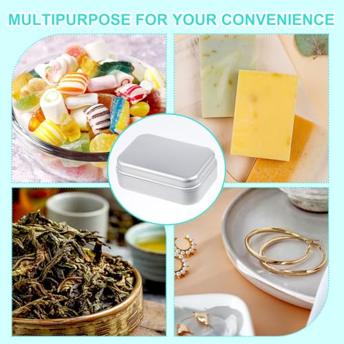 Tyqour Aluminum Travel Soap Container with Draining Tray & Lid