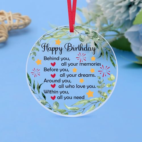 Inspirational Christmas & Birthday Gift Ornament for Women & Men - Friendship Decor