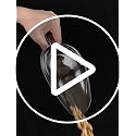 12oz Stainless Steel Ice Scoop - Rust-Resistant Multi-Purpose Scooper for Food & Ice