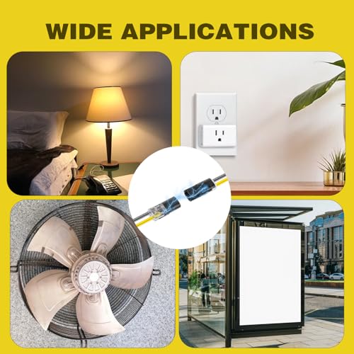 40 Pcs Double Wire Plug-in Connectors for LED Light Strips