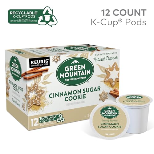 Green Mountain Coffee Roasters Cinnamon Sugar Cookie Coffee Pods - Light Roast, 12 Count