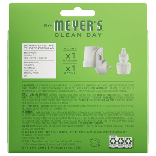 Mrs. Meyer's Fresh Cut Grass Scented Oil Air Freshener Kit