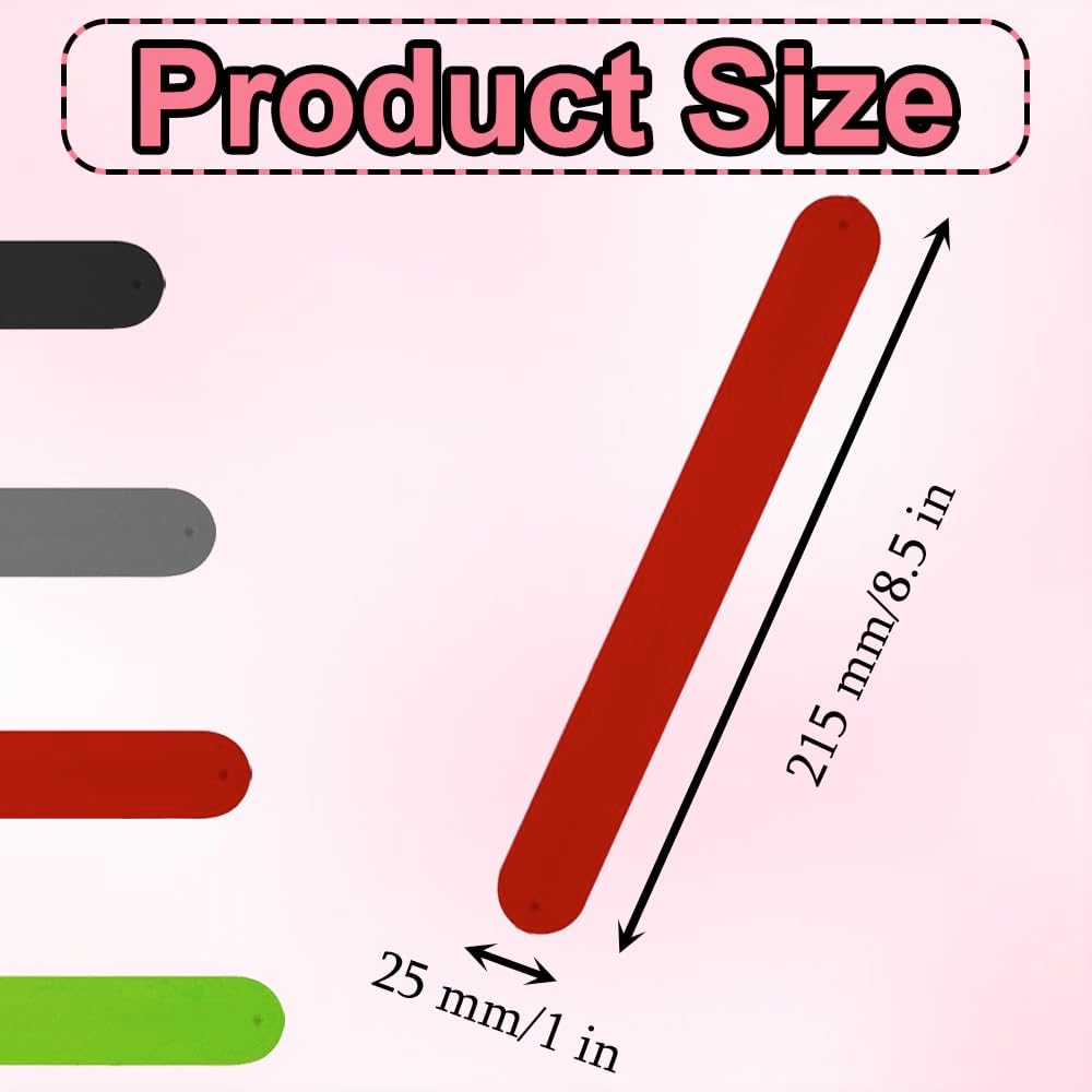Skiennix Wrapping Paper Roll Holder - 12PCS Silicone Clamps for Easy Gift Wrapping | 1 x 8.5 Inch
