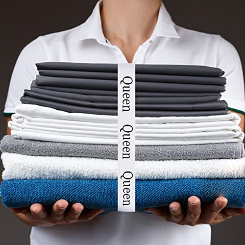 Siutaga Bed Sheet Organizer Bands - 6 Pcs for Linens & Towels