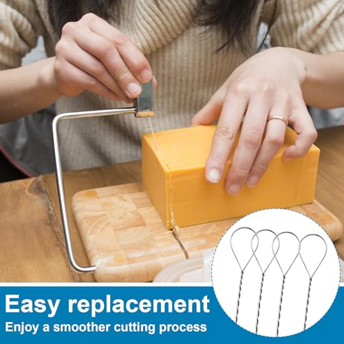 Giantree 12 Pcs Cheese Slicer Wire Replacement Kit - 5.7 Inch Stainless Steel