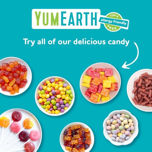 YumEarth Organic Wild Peppermint Drops – Natural Allergy-Friendly Hard Candy