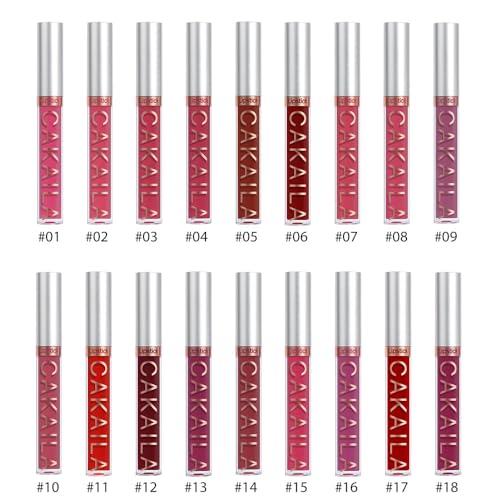 CAKAILA Dark Purple Matte Liquid Lipstick Long Lasting Waterproof