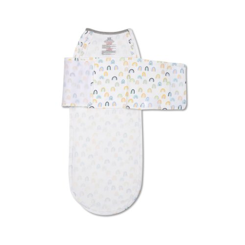 Nanit Sleep Wear Swaddle - Sweet Rainbows- 3-6M