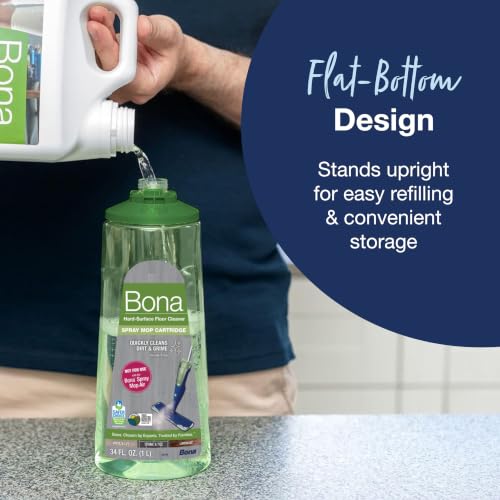 Bona Multi-Surface Floor Cleaner Refill Cartridge - 34 fl oz, Unscented