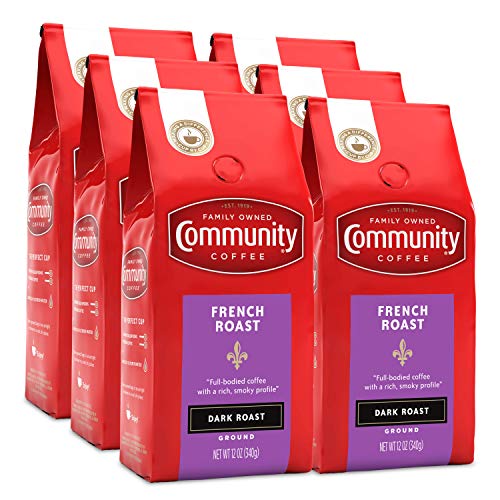 Community Coffee Extra Dark French Roast, 72 Ounces Ground Coffee