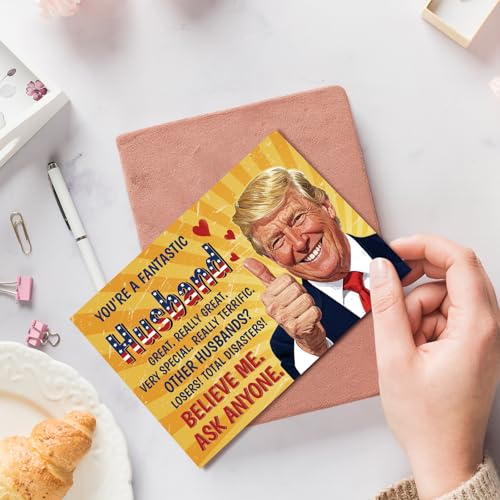 Funny Christmas Card for Husband - Wedding Anniversary & Birthday