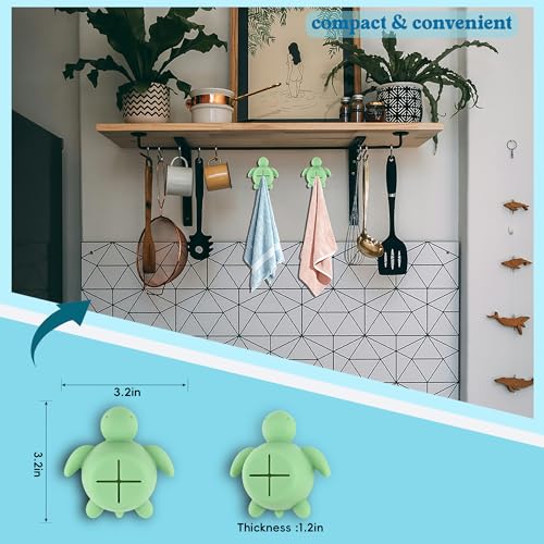 Kids Penguin Wall Hook - Silicone Bathroom Towel Hanger, Adhesive Nursery Organizer