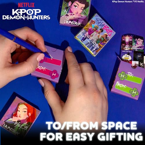 Kpop Demon Hunters Sticker Party Packs - 16 Gift Boxes, 80+ Stickers