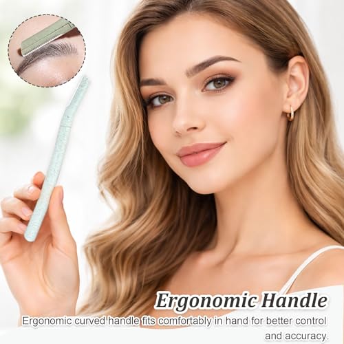 Dermaplaning Razor Set 6PCS - Facial Hair Remover & Eyebrow Shaver