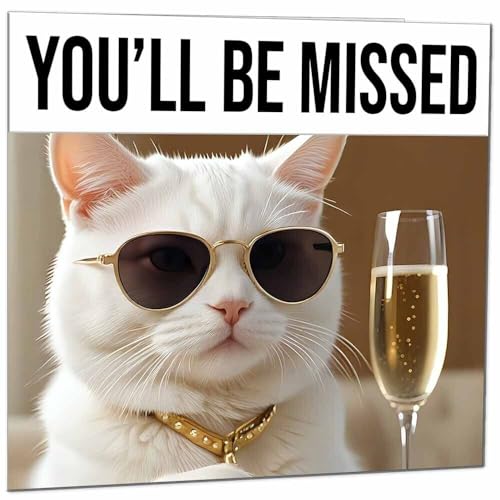 Premium Colleague Leaving Card - Eco-Friendly Goodbye Card