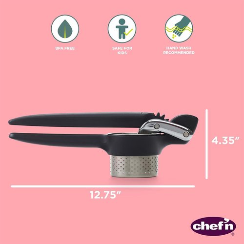 Chef’n FreshForce Potato Ricer - Heavy-Duty Masher & Vegetable Press with Dual-Gear Mechanism, Dishwasher Safe