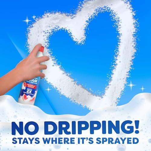 Windex Fast Shine Foam Glass Cleaner 6 Pack - Streak-Free, No-Drip, Multi-Surface Spray