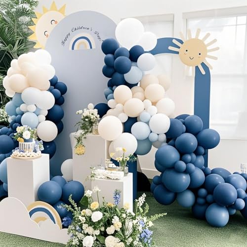 12-Inch White Latex Balloons 100 Pack for Weddings & Parties