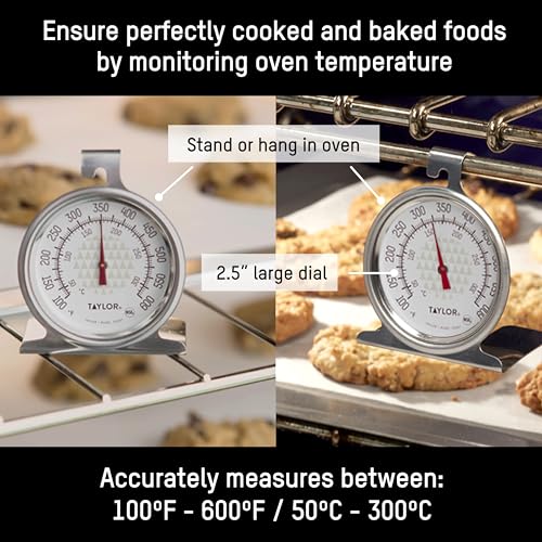 Taylor Large 2.5 Inch Dial Oven Thermometer - Model 3506