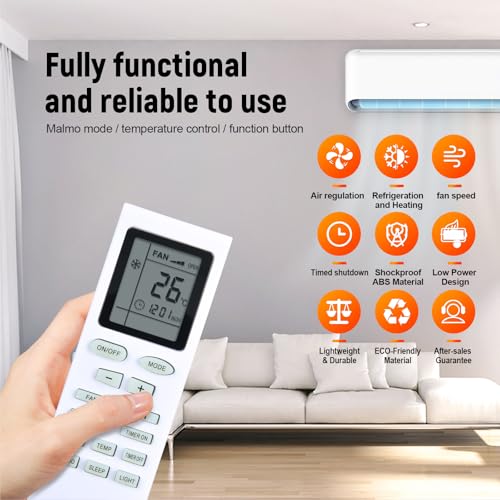 WDZP YB1FA Replacement Air Conditioner Remote Control for Inventor Gree Carrier Sinclair