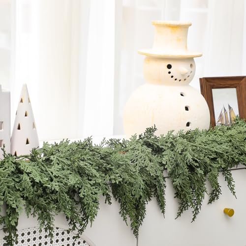 Artificial Cedar Garland 18ft for Christmas Holiday Decor - Variation of THIS listing