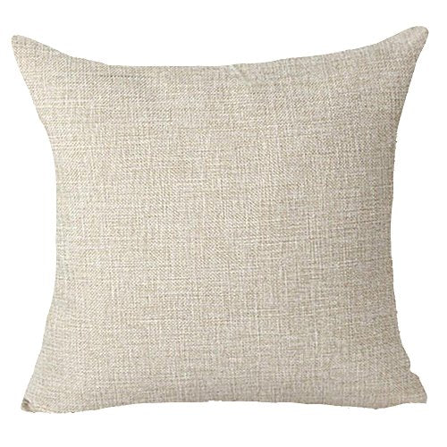 Love Is Patient Kind Motivational Throw Pillow Cover, 18x18 Cotton Linen