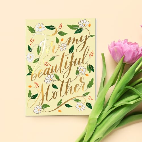 Sweetzer & Orange Premium Mother’s Day Card - 5x7” Gold Foil
