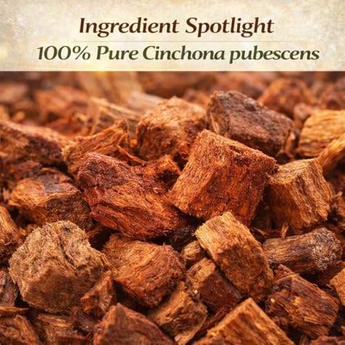 Quina Roja Herbal Tea - 100% Natural Red Cinchona Bark, 4 oz