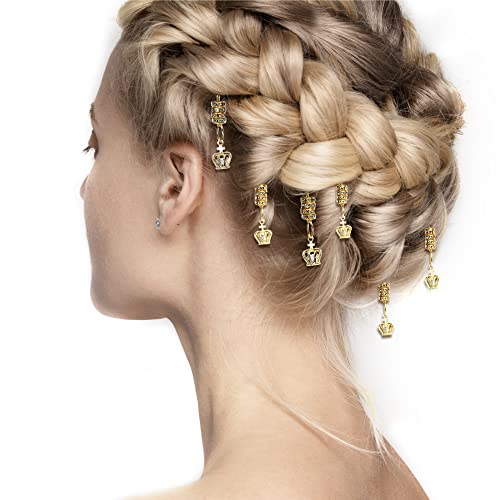 RED by Kiss Hair Cuffs and Braid Charms for Braiding 3PCS
