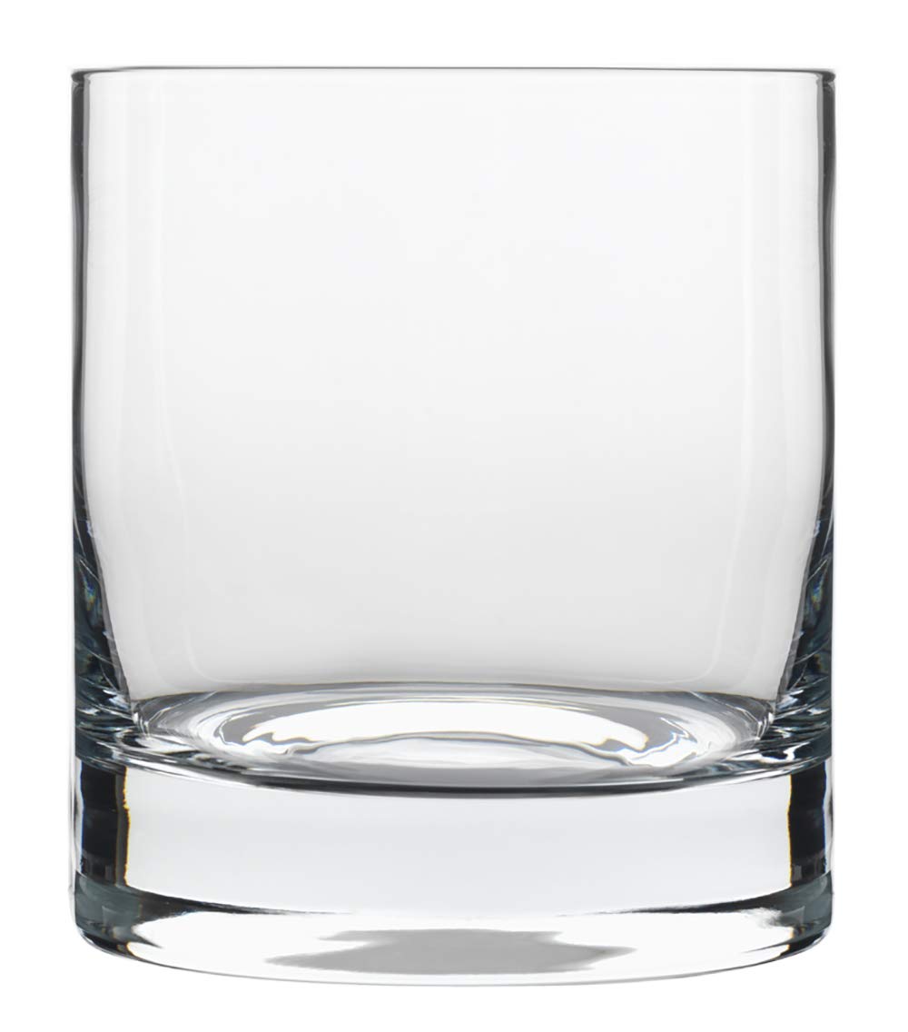 Luigi Bormioli Classico Double Old-Fashioned Glasses - Set of 4, 13.5 Oz. Multipurpose Tumblers for Whiskey, Cocktails - Made in Italy with SON.hyx Lead-Free Durable Crystal - Dishwasher Safe