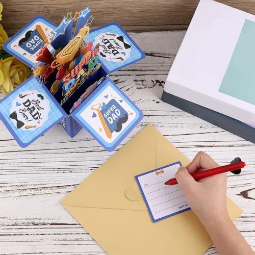 3D Pop-Up Birthday Card for Dad | Unique Greeting Card Gift