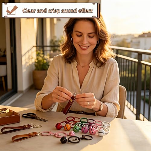 50 Pack 22mm Assorted Metal Jingle Bells for DIY Crafts and Holiday Decor