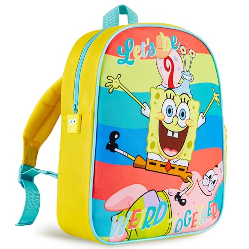 SPONGEBOB SQUAREPANTS Backpack for Kids, 11.6¡± x 9.25¡± x 3.14¡±