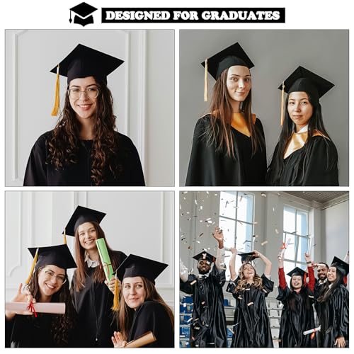 Doneace Graduation Cap Headband Insert for Secure Fit and Hairstyle