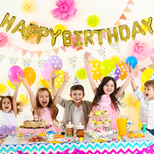 Mr. Pen Happy Birthday Balloon Banner Set, 14.5 Inch, 15 Pcs