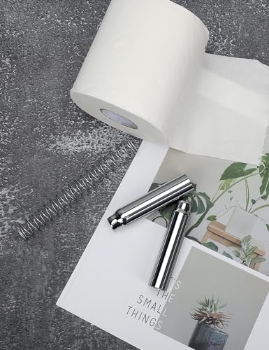 Chrome Stainless Steel Toilet Paper Holder Roller Replacement