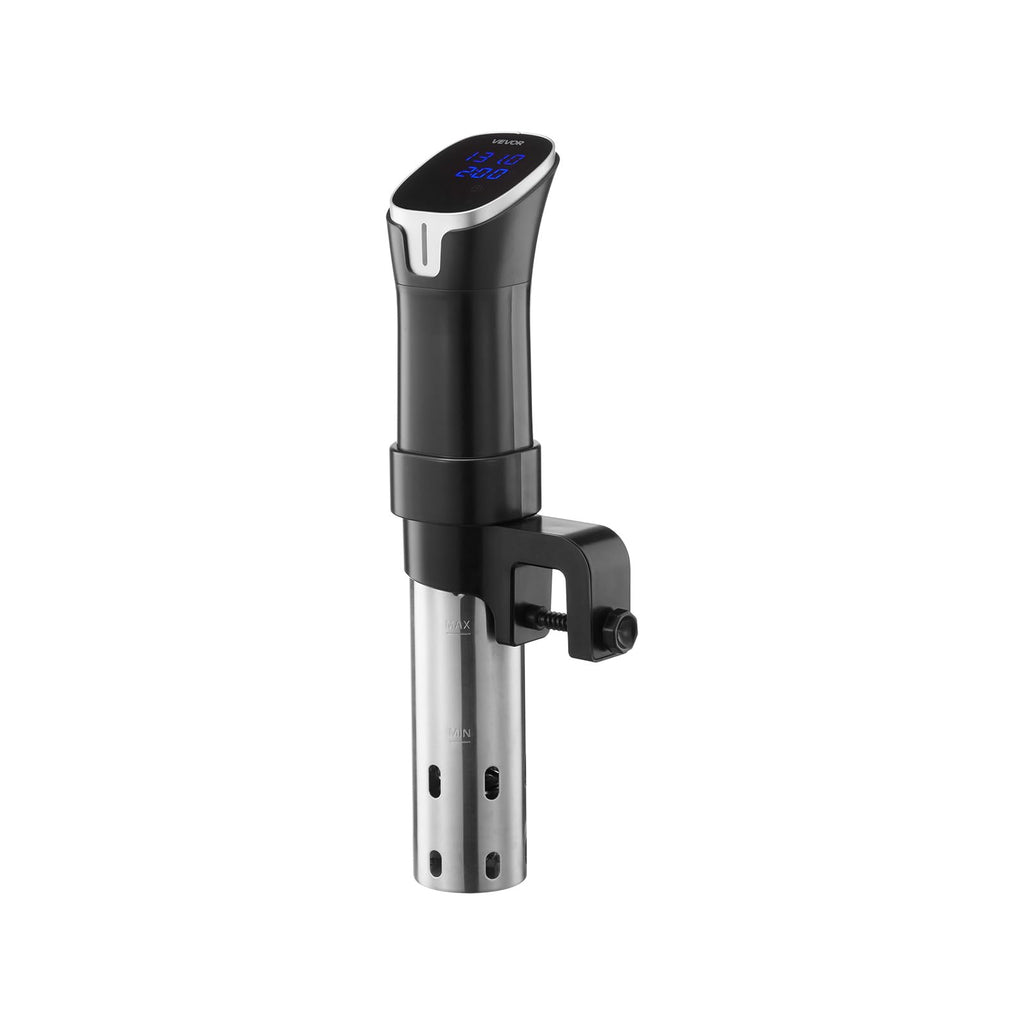 VEVOR Sous Vide Precision Cooker, 1100W Sous-Vide Cooking Machine, WIFI Immersion Circulator with LED Digital Display, Fast-Heating, Accurate Temperature & Timer Control, SUS304 Stainless Steel
