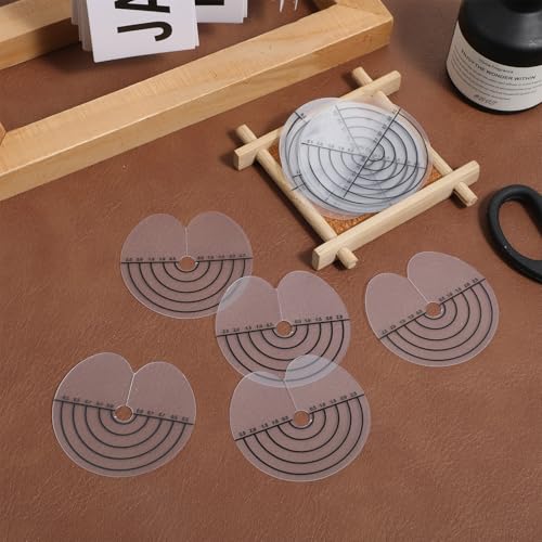 100 Pcs Heat Shield Guards for Hair Extensions with Scale, Clear PVC Keratin Protectors