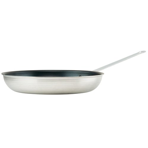 Winco Majestic 14.38" Non-Stick Frying Pan, 14 Inch, Black,Silver