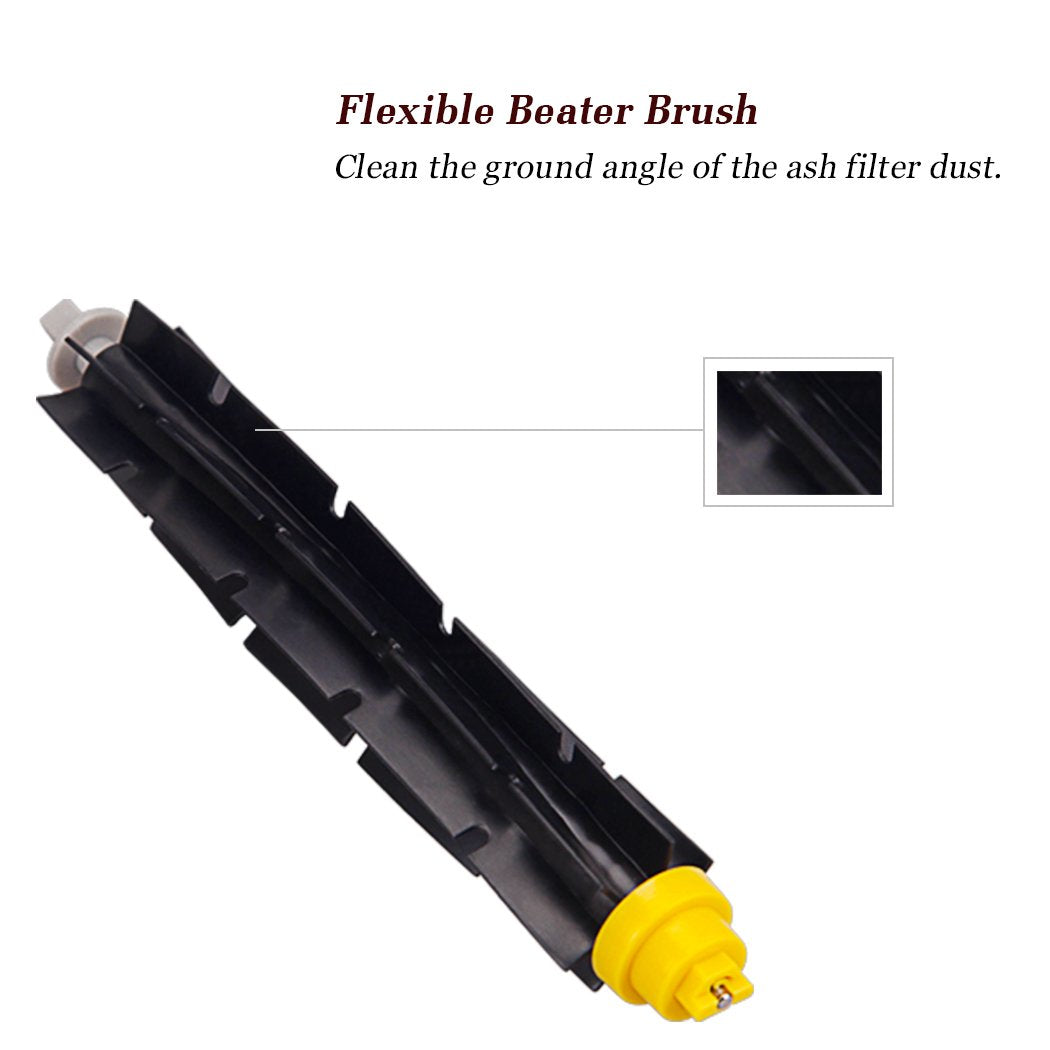 I clean Roomba Replenishment Kits, 10 Packs Brush Accessories Parts Compatible with iRobot Roomba 650 675 690 770 780 790 Vacuum Cleaner (600&700 Series)