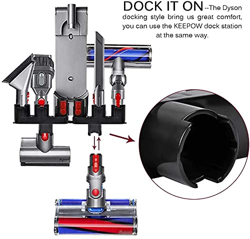 KEEPOW Vacuum Accessory Holder for Dyson V15, V11, V10, V8, V7