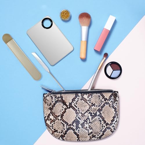 Professional Stainless Steel Makeup Spatula and Foundation Palette Set