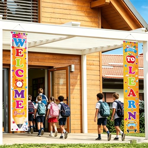 Welcome Back to School Banner - Ready to Learn & Welcome Back