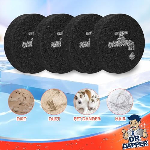 DR DAPPER Sponge Filter Replacement for BLACK+DECKER POWERSERIES+ (4-Pack)