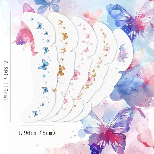 Butterfly Temporary Tattoos - 24 Sheets Waterproof Matte Body Art