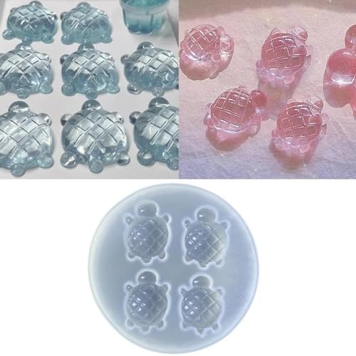 Turtle Silicone Mold for Resin Jewelry DIY Crafts and Baking