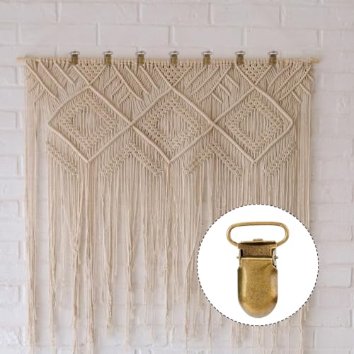 Heavy Duty Rug Hanging Clips - 15pcs No Slip Iron Fasteners