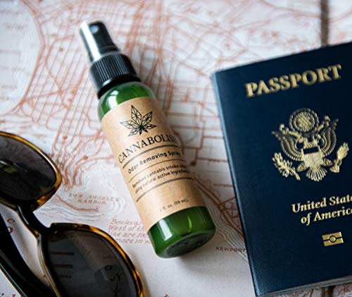Cannabolish Unscented Smoke Odor Removing Spray - 2 fl. oz. Travel Size