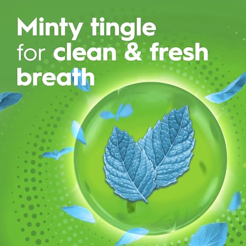 Crest Scope Outlast Peppermint Mouthwash 1 Liter Fresh Breath Formula