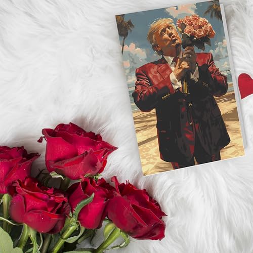 Funny Valentine's Day Card for Husband Wife Boyfriend Girlfriend with Envelope
